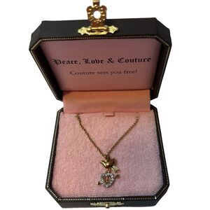 Juicy Couture PEACE, LOVE & Couture Neckless New